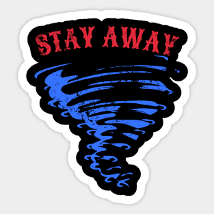 Tornado watch warning Sticker